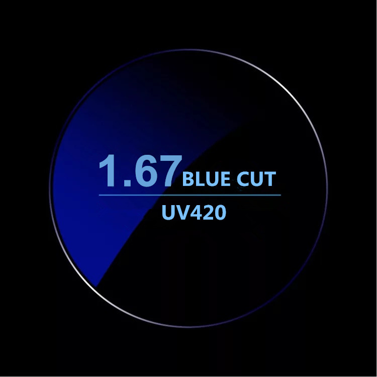 1.67 BLUE CUT HMC UV420